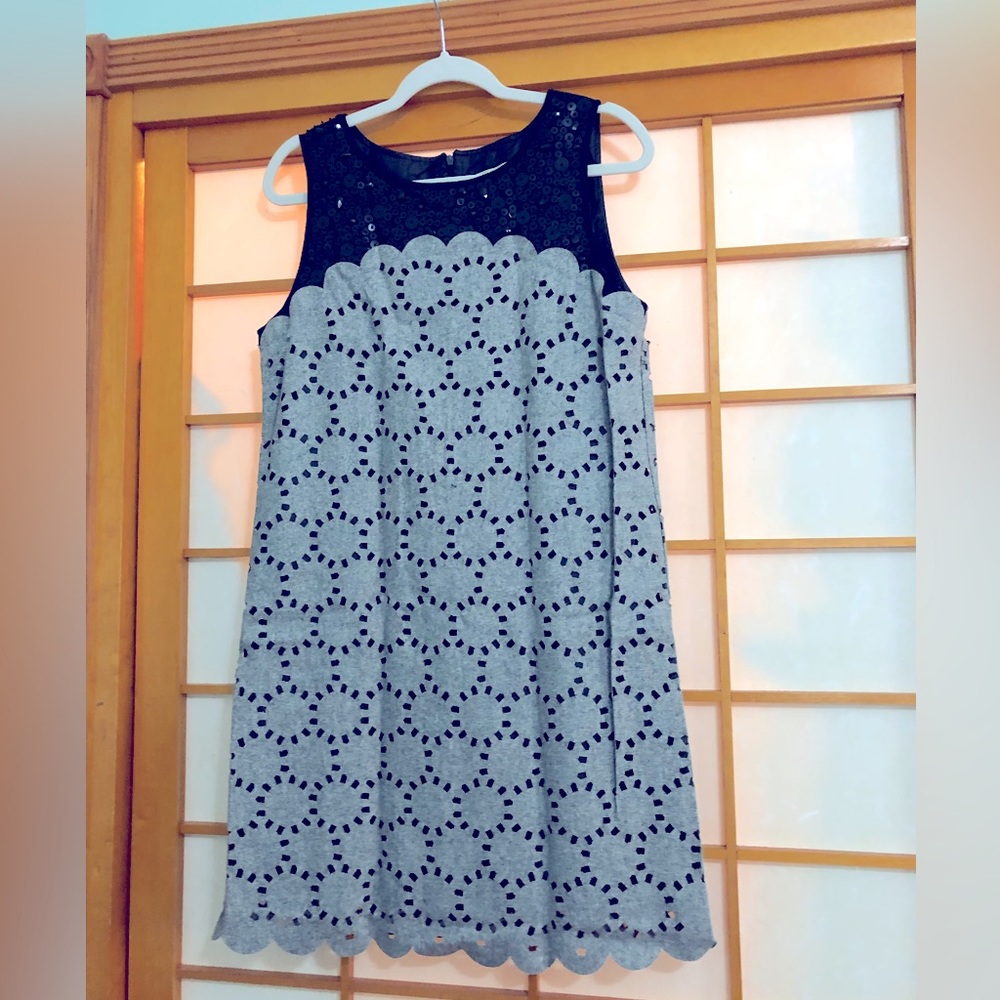 Grey and black Hazel cocktail dress size medium
